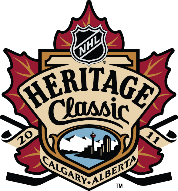 NHL Heritage Classic 2010-2011 Logo vinyl decal